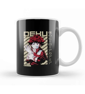 Deku Diagonal My Hero Academia Anime Kupa Bardak Porselen
