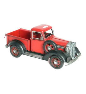 Dekoratif Metal Nostaljik Kamyon Vintage Dekoratif Hediyelik