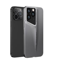 Apple iPhone 15 Pro Kılıf Ultra İnce Kamera Korumalı Sert Rubber Procase Kapak (Renksiz)