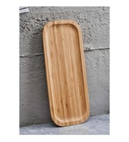 BAMBOO DİKDÖRGEN SUNUMLUK 25*10*1.5CM