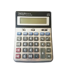12 HANELİ HESAP MAKİNESİ TS-6118 (5680)