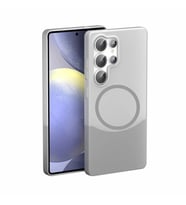 Galaxy S25 Ultra Kılıf M-Safe Şarj Özellikli Mıknatıslı Zore Duble Kapak