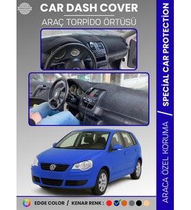 VOLKSWAGEN POLO DÜRBÜN GÖGÜS (2001-2009) Torpido Örtüsü Ön Göğüs Koruma Torpido Koruma Tam Uyum