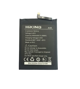 TRİDENT A50 PİL BATARYA 4000 mAh