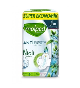 Molped Hijyen Max Süper Eko Normal Ped 20'li