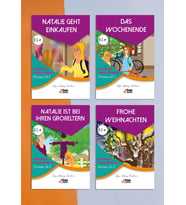 Çıpa Almanca Lektüren Aus Dem Alltag-2 A1.2 4'lü Hikaye Seti Gündelik Hikayeler Set-2