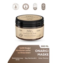 PXEL Saç Onarıcı Maske 300 ML  Yıpranmış Kuru Saçlar  Onarıcı, Besleyici, Vegan Saç Maskesi