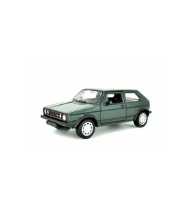 Volkswagen Golf GTi MK1 Klasik Araba 1:34 Ölçek Model Açılış Kapıları Lisanslı Ürün Yeşil