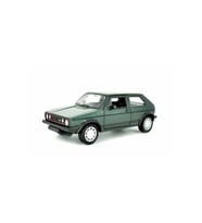 Volkswagen Golf GTi MK1 Klasik Araba 1:34 Ölçek Model Açılış Kapıları Lisanslı Ürün Yeşil