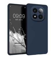 Microsonic Matte Silicone Xiaomi Redmi Note 14 Pro 4G Kılıf Lacivert (Lacivert)