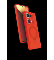 Redmi Note 13 Pro 4G Regal Magsafe Standlı Kapak - Turuncu