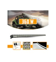 Off Road Led Bar 360w Çift Sıra 96cm Beyaz