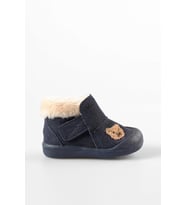 Vicco Kind 946.E24K.409 Anatomik Taban Unisex Çocuk İlkadım Bot Lacivert 19-21