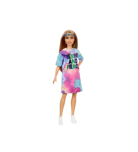 Barbie Büyüleyici Parti Bebekleri Fashionistas Renkli Elbiseli Grb51
