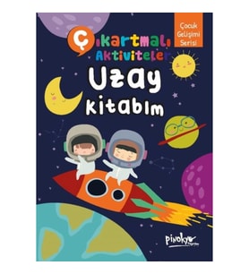 Çıkartmalı Aktiviteler Uzay Kitabım