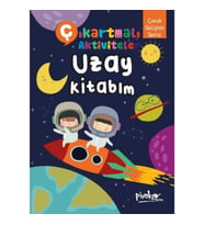 Çıkartmalı Aktiviteler Uzay Kitabım