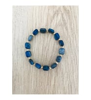 MK TASARIM GERÇEK LAPİS LAZULİ TAŞI BİLEKLİK MK.7000.819- RAHATLIK-DİNGİNLİK-ENERJİ- STRES BİLEKLİĞİ
