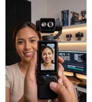 Kompakt 4K Vlog Kamera 2.0 IPS Ekran Otomatik Odaklama ve Stereo Ses Kayıtlı