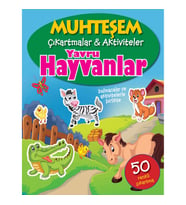 Muhteşem Çıkartmalar ve Aktiviteler - Yavru Hayvanlar