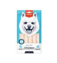Wanpy Krema Tavuklu Sıvı Köpek Ödülü 5x14 Gr