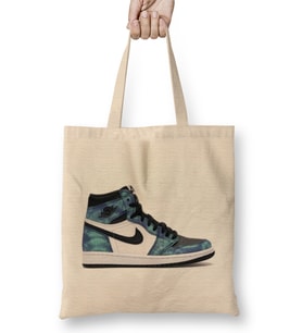 Jordan 1 Retro High Tie-Dye w Bez Çanta Uzun Saplı