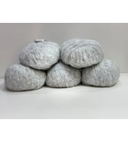 İhraç Fazlası KAZ TÜYÜ FEATHER Örgü ipi 500gr - Gri