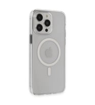 Apple İphone 15 Pro Max Kılıf Tron Şeffaf Magsafe Kapak - Şeffaf