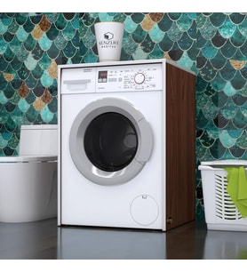 Kenzlife çamaşır makinesi dolabı naum cvz 90*70*60 banyo kapaksız arkalıksız (Karışık)