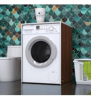 Kenzlife çamaşır makinesi dolabı naum cvz 90*70*60 banyo kapaksız arkalıksız (Karışık)