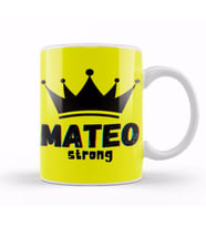 Mateo Name personalized Custom   vintage Retro Rainbow Style Design Gift Baby Gift For Him Kupa Bardak Porselen