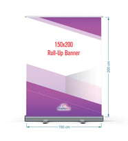 Roll Up Banner 150x200cm Baskısız