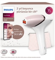 Philips Lumea 9900 Serisi Bri950/02 Ipl Tüy Alma, Skinai Uygulama, Vücut Ve Yüz Için 2 Başlık, Çanta