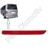 Vw Transporter Sol  Arka Tampon Reflektörü 7E0945105A