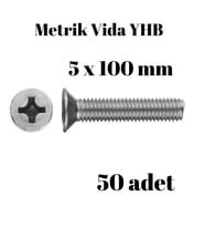 Metrik Vida Civata Yhb 5x100 50'li Paket