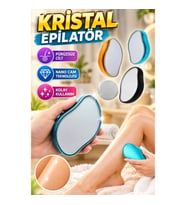 Kristal Epilatör Nano Cam Teknolojili Tüy Alıcı Epilasyon Aleti