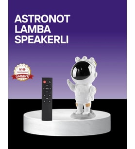 Dekoratif ve Fonksiyonel Astronot Projeksiyon Aydınlatma