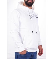 Twister 1910 Ekru  Kapüşonlu Erkek Sweatshirt