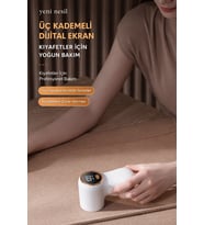 Dijital Ekranlı Şarjlı Tüy Toplayıcı – 3 Kademeli Güçlü Tüy Temizleme Cihazı