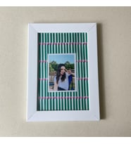 10X15 Fotoğraflı Duvar Çerçevesi (Beyaz)