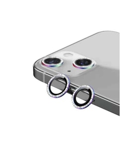Apple iPhone 13 Uyumlu Zore CL-06 Kamera Lens Koruyucu (Çok Renkli)