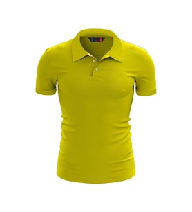 %100 Pamuk Polo T-Shirt IMPERO YEŞİL