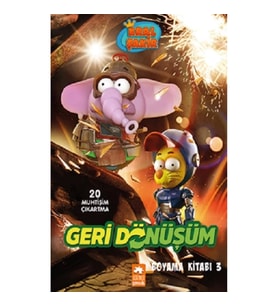 Kral Şakir Geridönüşüm Boyama Kitabı 3