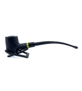 Dapper Churchwarden (Okuma) Piposu 9 mm Filtreli Gül Kökü - Siyah 3768