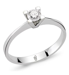 Romeo Pırlanta 0.25 Ct Tektaş Yüzük RM25031 (Çok Renkli)