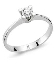 Romeo Pırlanta 0.25 Ct Tektaş Yüzük RM25031 (Çok Renkli)