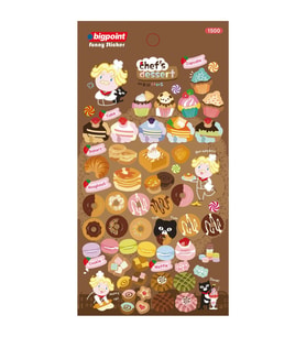 Bigpoint Sticker Şefin Tatlıları x 15 Adet