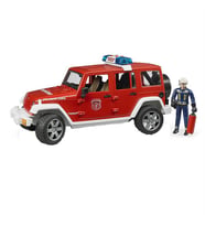 Bruder Oyuncak Jeep Wrangler Rubicon İtfaiye Veİtfaiyeci BR02528