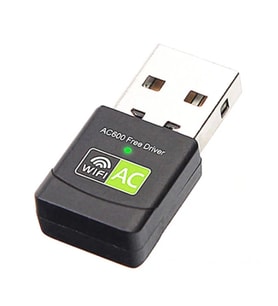 ALLY Çift Bant 600 Mbps 2.4 GHz +5 GHz USB Kablosuz Wifi Adaptör-(5775) - HUOBPS9665-7768