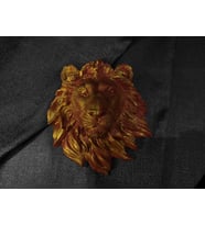 El Yapımı Aslan Başı Duvar Süsleri