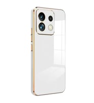 Xiaomi Poco M6 Pro 4g Kılıf Volet Silikon - Beyaz